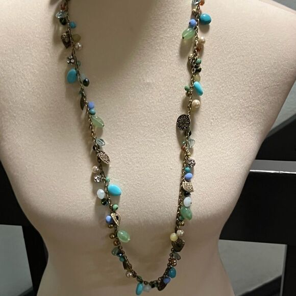 Premier Designs “Treasure Cove” Elegant Multi-Color Beaded Necklace #PDNK1 - Picture 4 of 7